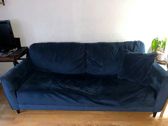 Free blue couch
