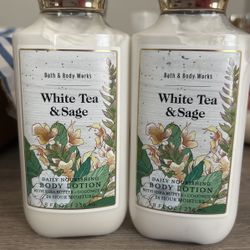 Bath And Body Works White Tea & Sage Body Lotion