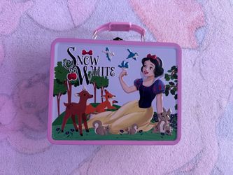 Disney Snow White Metal Tin Lunch Box