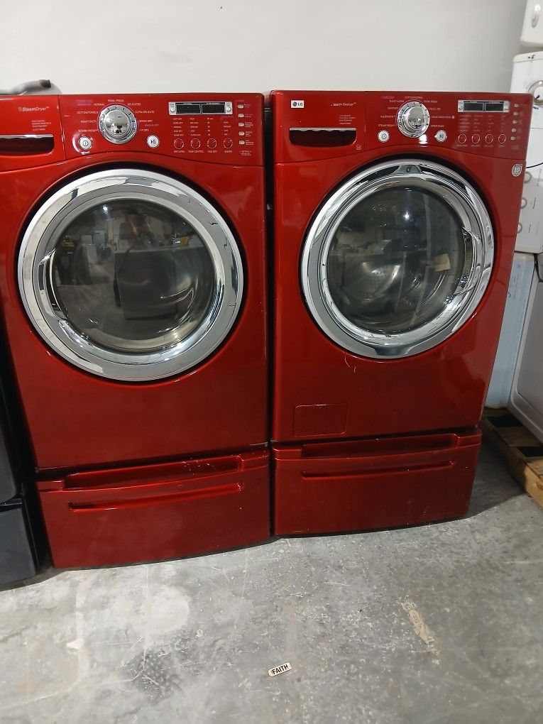 LG Washer And Electric Dryer
