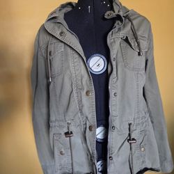 Green Hoddie Jacket
