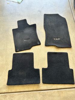 09-14 TSX car mats