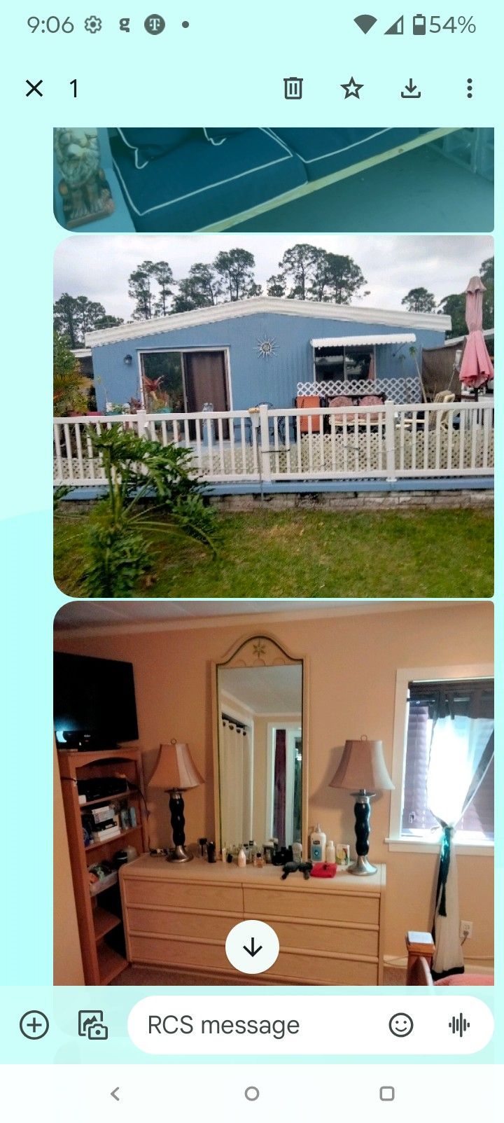 House For Sale, 55+ Community, 1 Bed, 1 Bath, 797.00 Lot Fee, 19.000 Fully Furnished