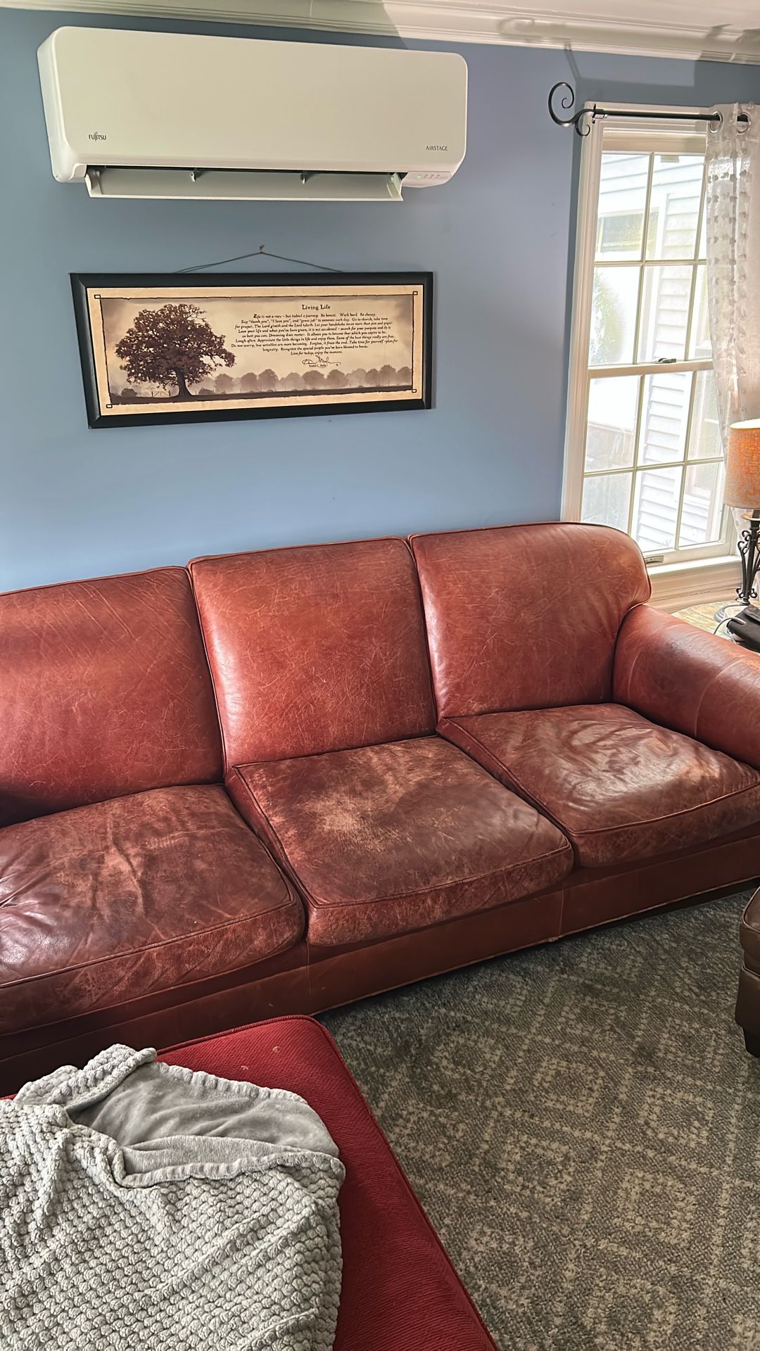 Leather Couch