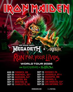 Run for your lives Iron Maiden