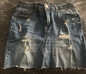 Denim skirt