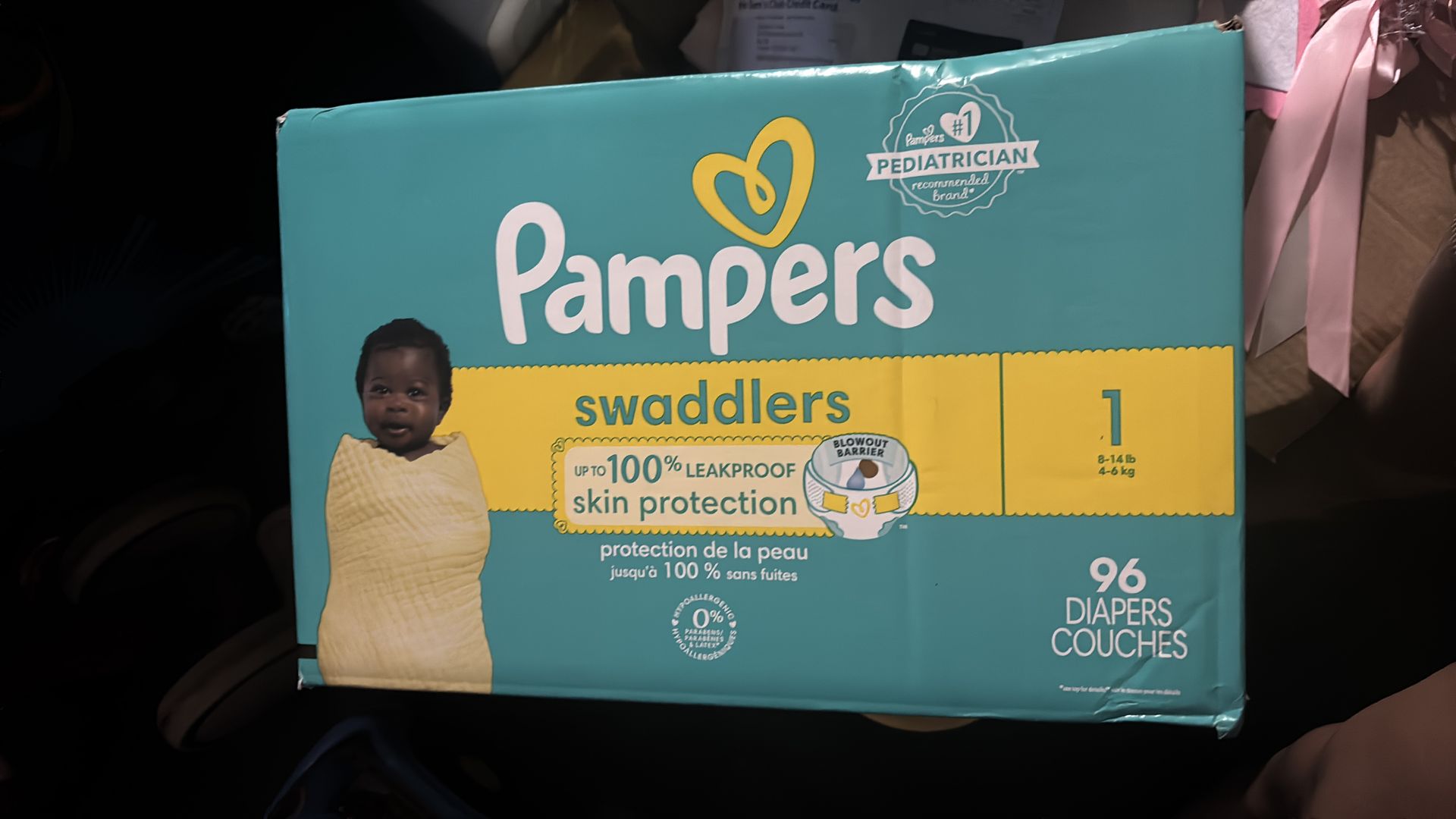 PAMPERS swaddlers