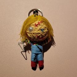 Chucky Voodoo Keychain