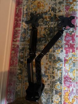 Dual monitor mount