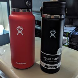 Hydro Flask - One Brand New + One Used (Like New)