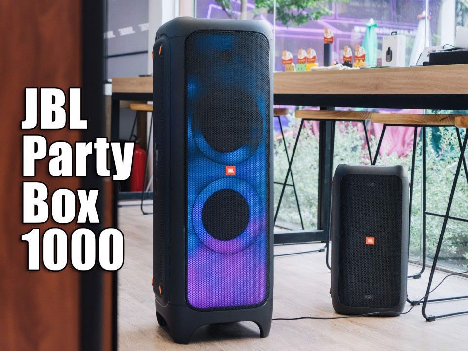 JBL PartyBox 1000 1100W Brand New , JBL Bluetooth Speaker - BassBoost - LED Light - DJ PAD