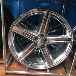 Chrome Irocs 24s For Camaro 