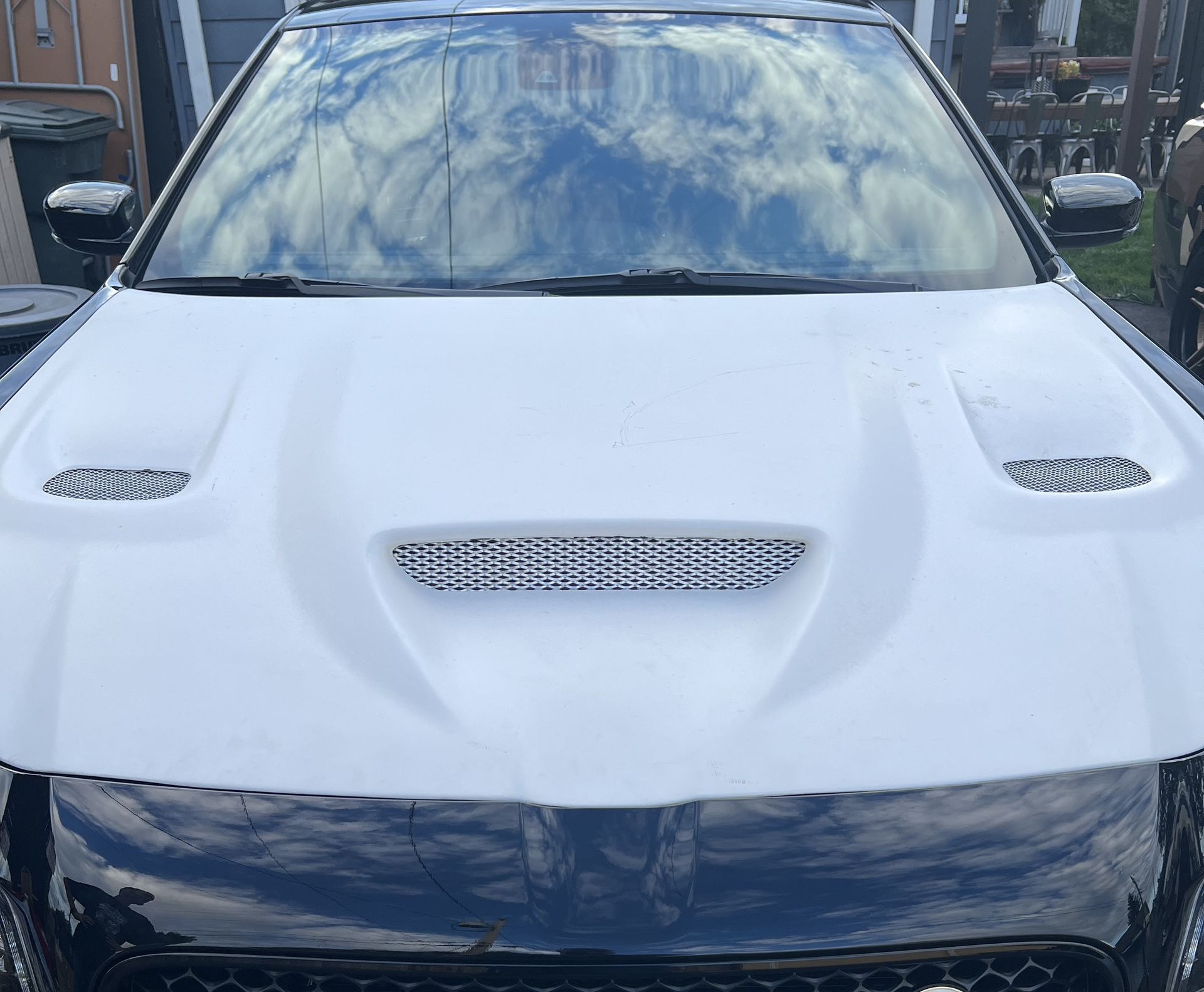 Chrysler 300 Hellcat Style Fiberglass Hood