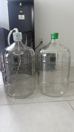 5 GALLON GLASS BOTTLES - MOUNTAIN VALLEY