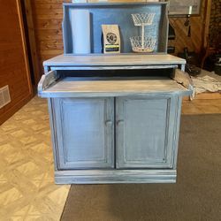 Farmhouse Coffee Stand/Bar, Microwave Stand, Etc