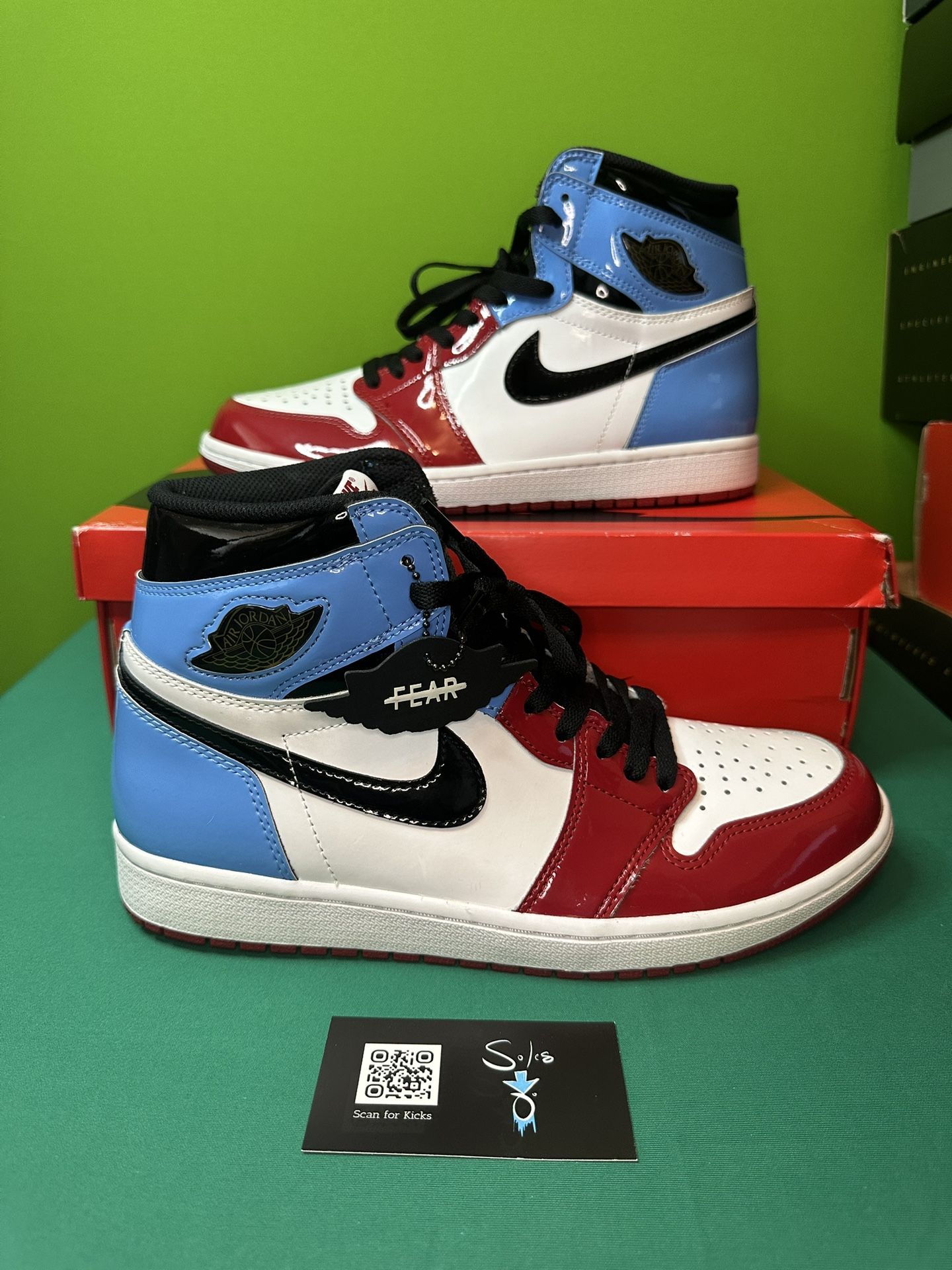 Air Jordan 1 Retro High “Fearless” VNDS Size 10 OG ALL CK5666-100