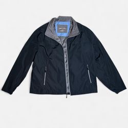 London Fog Men's 2XL Functional Outdoor Gear Packable Jacket, Black