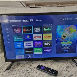 24" Smart Westinghouse Roku TV