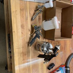 Central Pneumatic HVLP Guns 