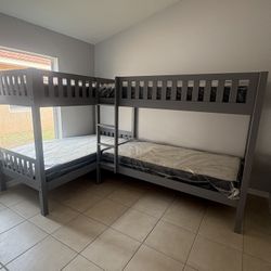 Corner Bunk Bed 