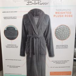 Weighted Plush Robe - Unisex