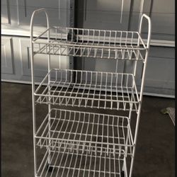 Metal Shelves With Wheels