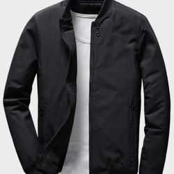 Men’s Zip Up Bomber Jacket *NEW*