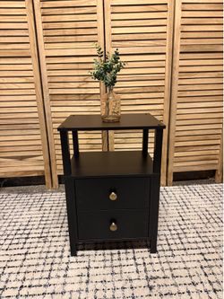 Black Side Table