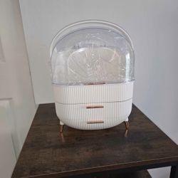 Dust proof skin care & Makeup organizer