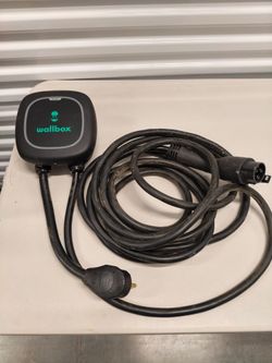 Wallbox Pulsar Plus Level 2 Smart EV Charger (40A, NEMA 14-50 Plug)