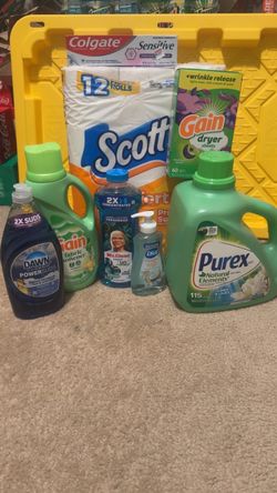 Household Cleaning & Laundry Supply Bundle