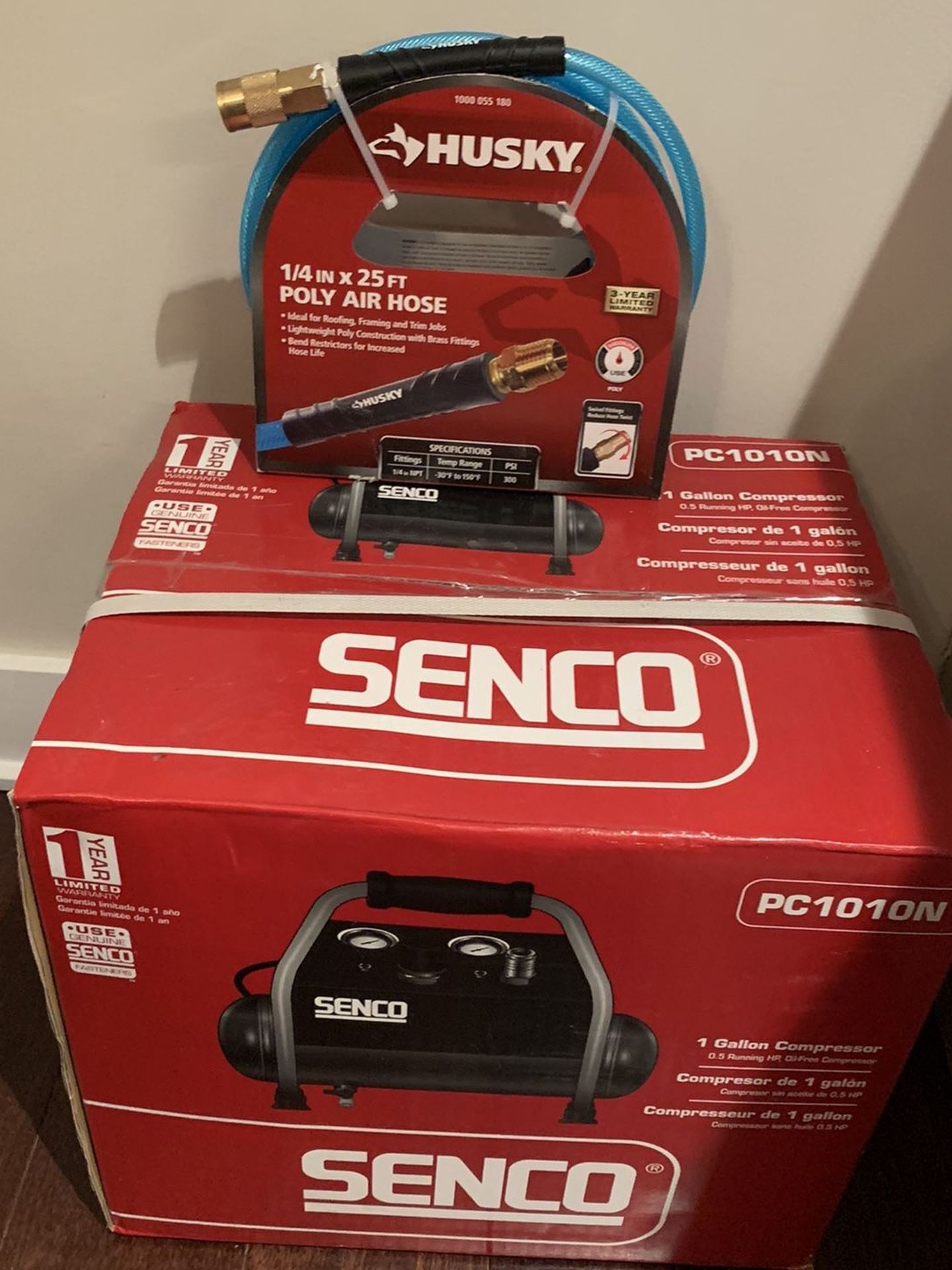 NIB Senco Air Compressor Plus Free Hose