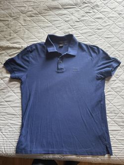 Navy Blue Hugo Boss Shirt