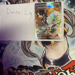 Professor sycamore Pokémon trainer card
