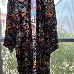 Vintage Disney Silk Robe