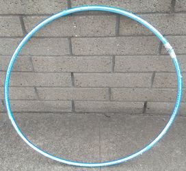 28 Inch Diameter Blue Iridescent Fun Hoola Hoop