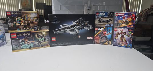 LEGO Bulk Lot - 6 Sets w/ Boxes & Manuals (NO MINIFIGURES)