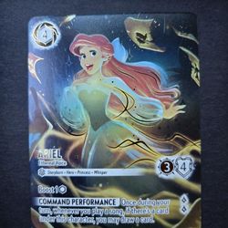 Disney Lorcana Whispers in the Well ~ Ariel - Ethereal Voice 241/204 ICONIC 🔥