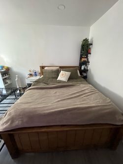 No drill needed wood Bed frame