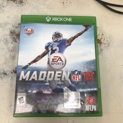 Xbox One Madden 16