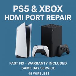 PS5/Xbox HDMI Port Repair
