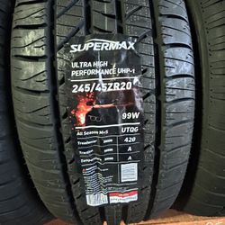 New 245/45R20 Supermax $$125 Per Tire 