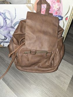 Mossimo Leather Backpack 