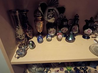 Vintage Chinese Set/3 Eggs