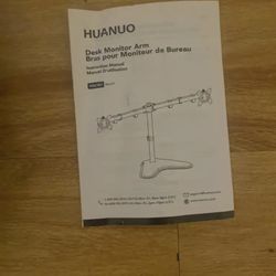 Dual Monitor Stand 13-32” Free Standing Base