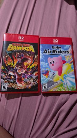 Donkey Kong Bananza & Kirby AirRiders