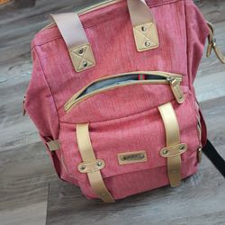 Pink Diaper Bag And Baby Girl Clothes Newborn And 0 To 3 