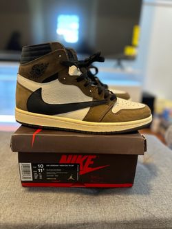 Jordan 1 Travis Scott Mocha size 10 us men