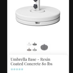 80 Pound Umbrella Stand 