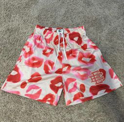 Pink kiss EE shorts size medium